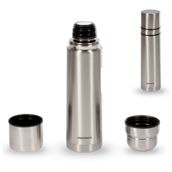 Jablotron (Netto) PP-THERMOS-S Thermos m 2 muggar i rostfritt stål. 750 ml - GB Security