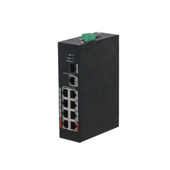 Dahua PFS3110-8ET-96-V2 8-Port PoE Switch (1 port High PoE) - GB Security