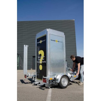 Telescopic Mast TMT-1300 Telescopic Trailer TMT-1300 - GB Security