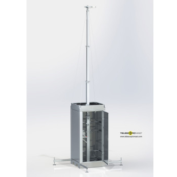 Telescopic Mast MSB6-Premium Mobile Security Box MSB6-Premium - GB Security