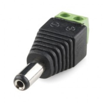 Övrigt DC-plugg/2.1- Adapter Adapter med en 2.1mm DC-plugg (hane) - GB Security