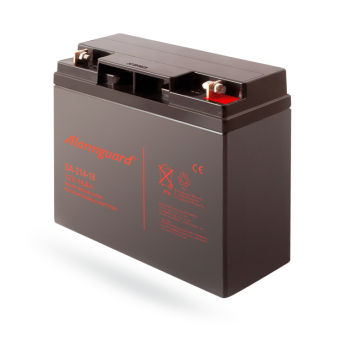 Jablotron SA-214/18 Laddbart back-up batteri 12V 18Ah - GB Security